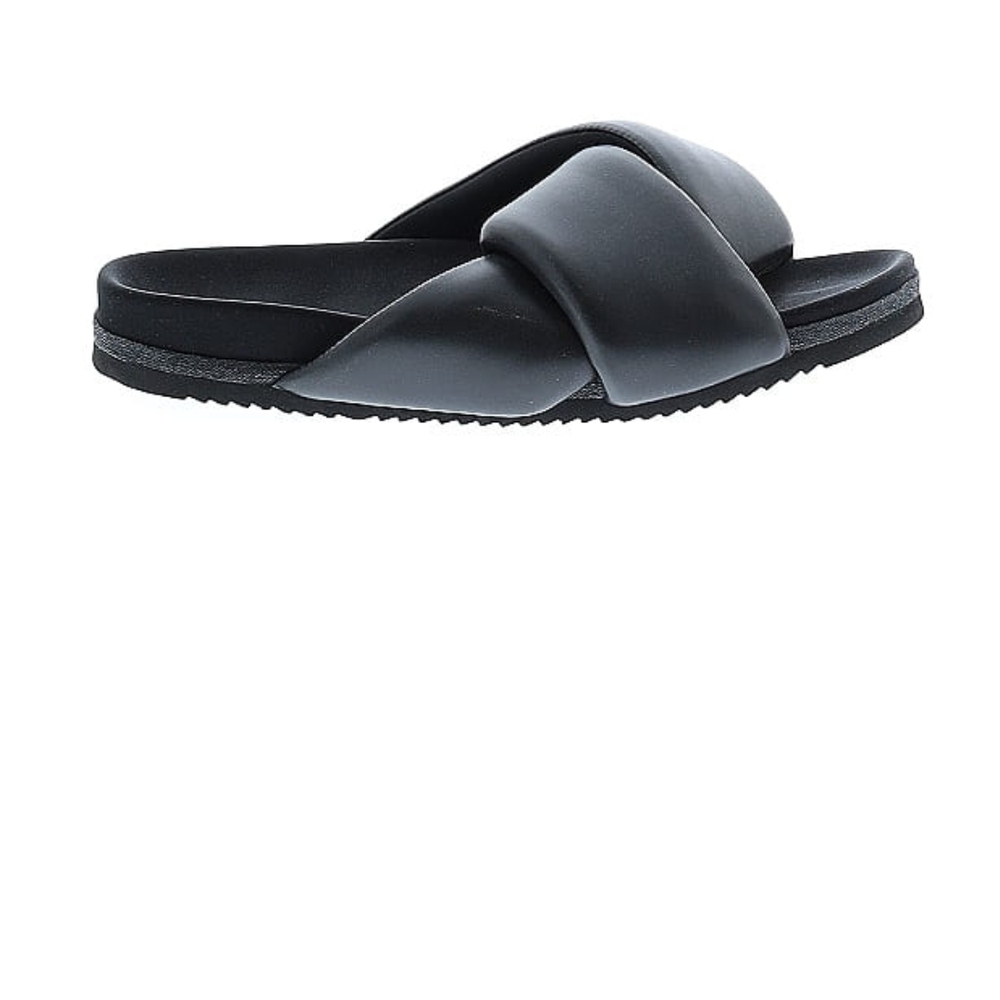 ROAM PUFFY FOLDY Black Sandals